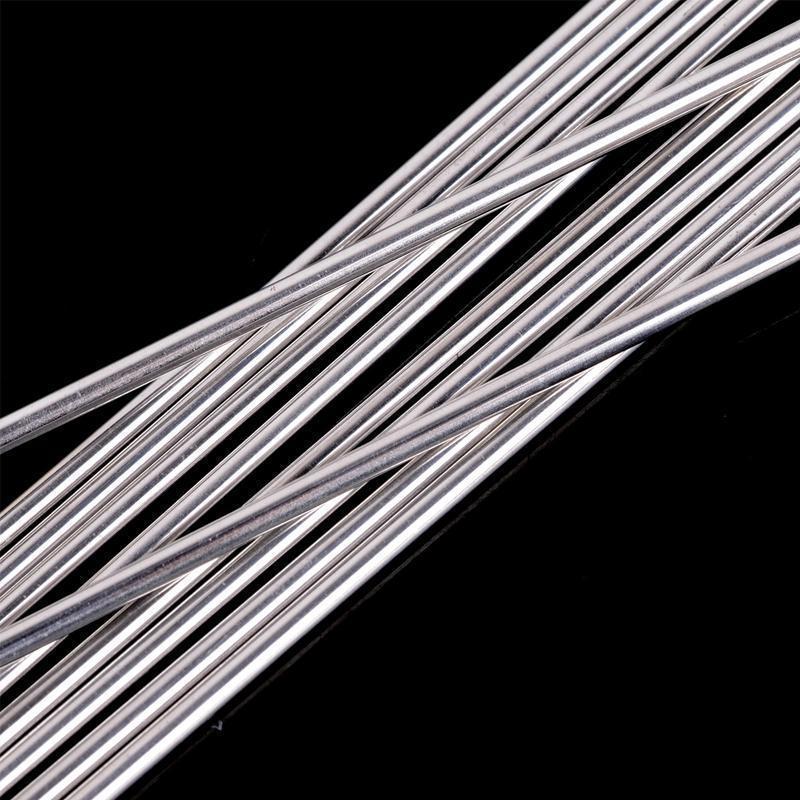 Solution welding wire with flux core