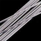 Solution welding wire with flux core