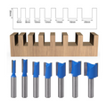 8mm Shaft Wood Boring Cutter Bits Set
