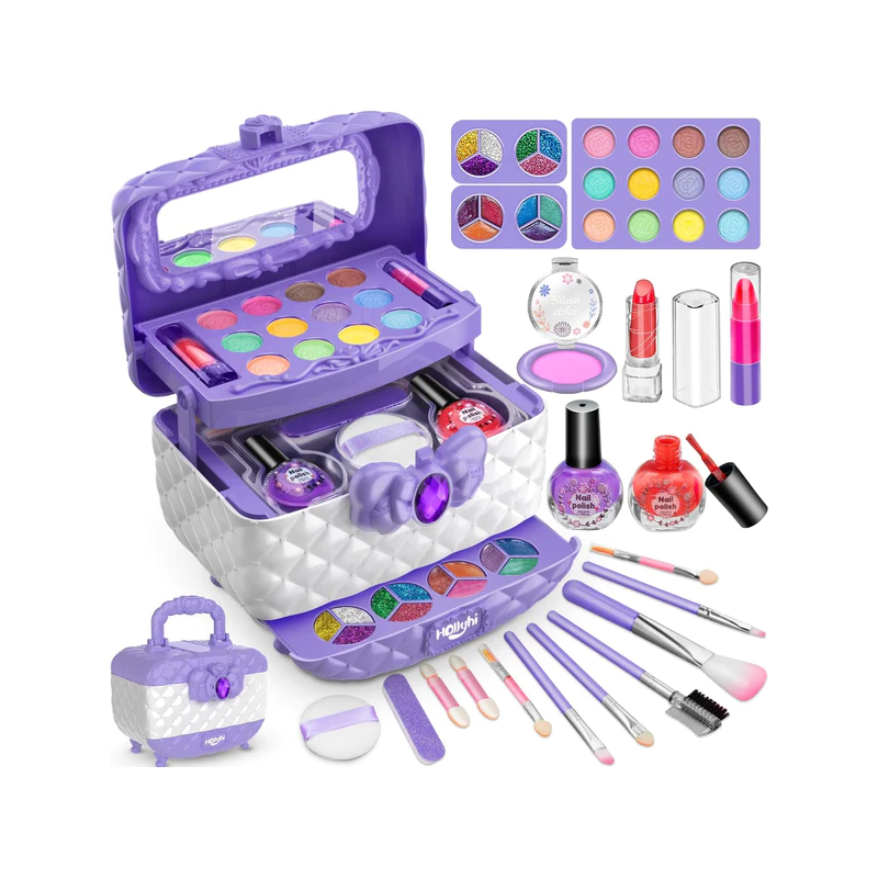 Princess Glamour – Kids Makeup Play Set | Safe & Fun Pretend Play Kit