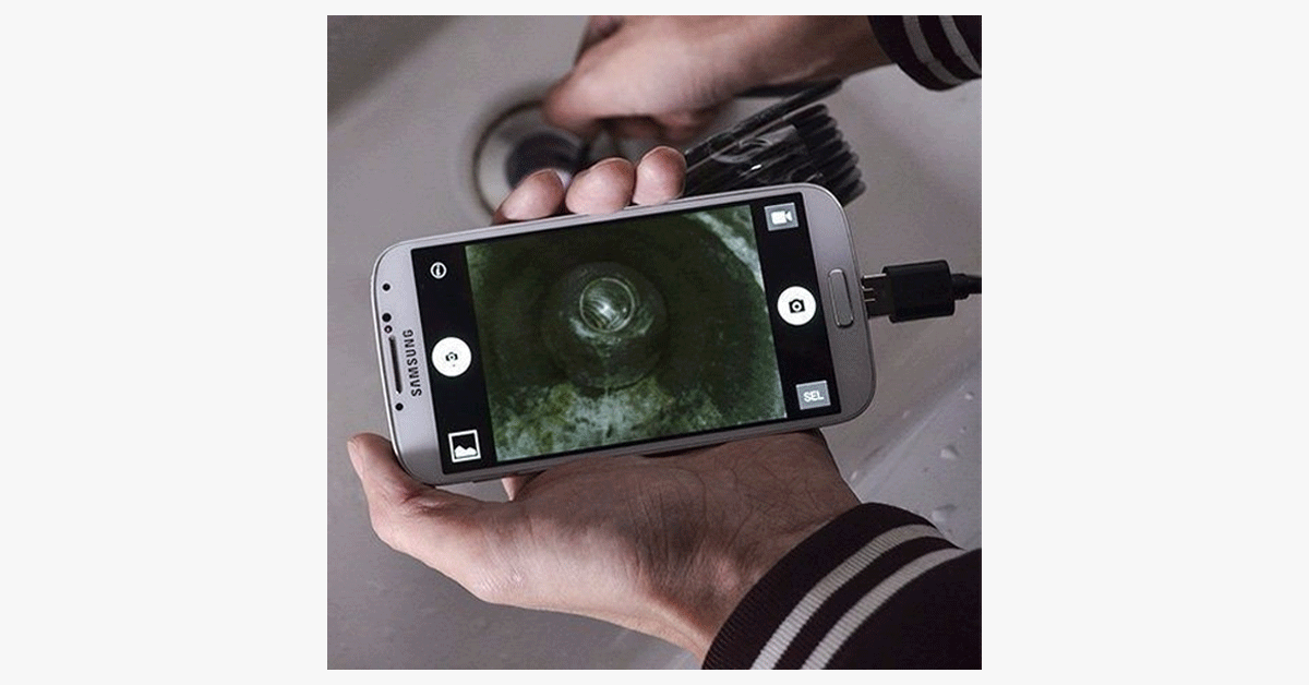 Endoscope camera – Click underwater now too!
