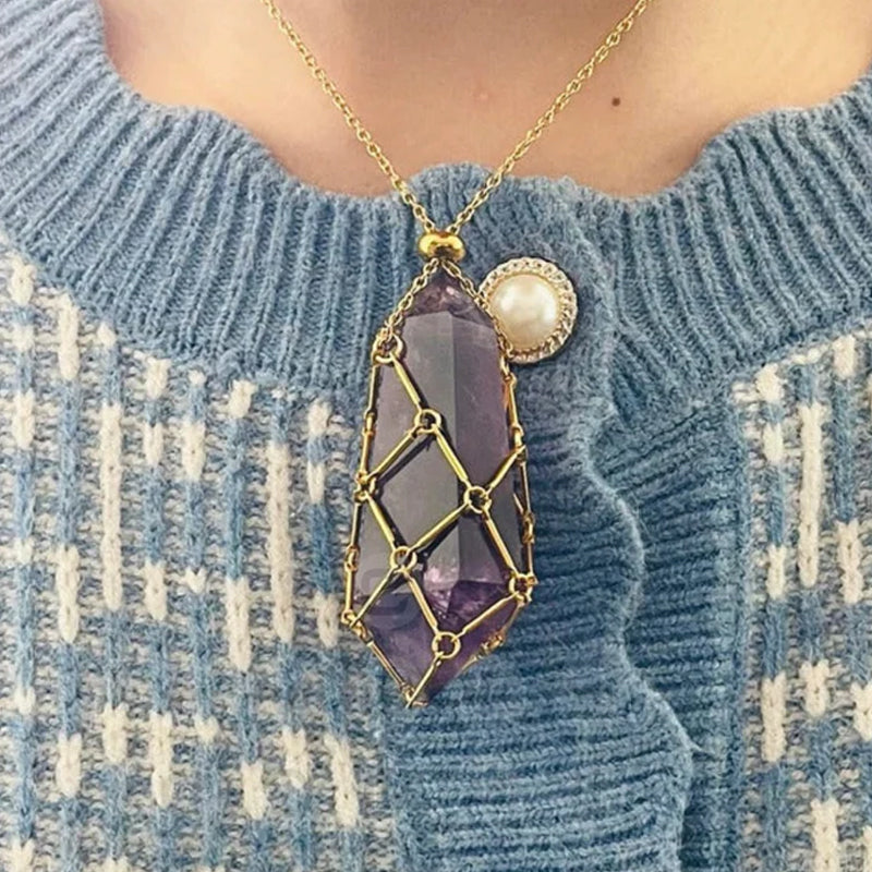 Shiny Crystal Stone Necklace