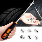 Tire cleaning hook