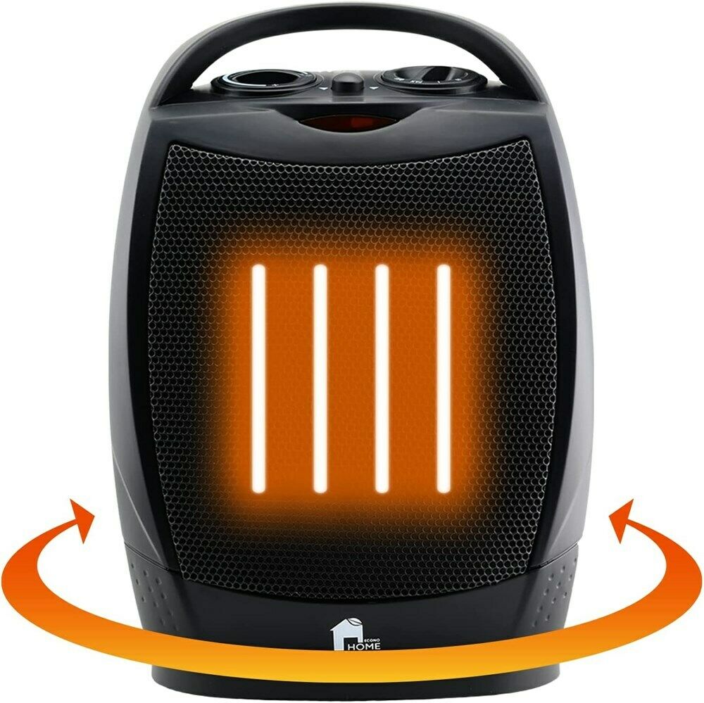 HeatEase Compact Portable Heater – Stylish, Oscillating & Energy Efficient