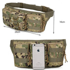 Sports bag for mountaineering cycling camouflage pattern