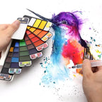 Solid Gouache Pigment Palette