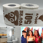 Poop Happy Birthday Printed Toilet Paper