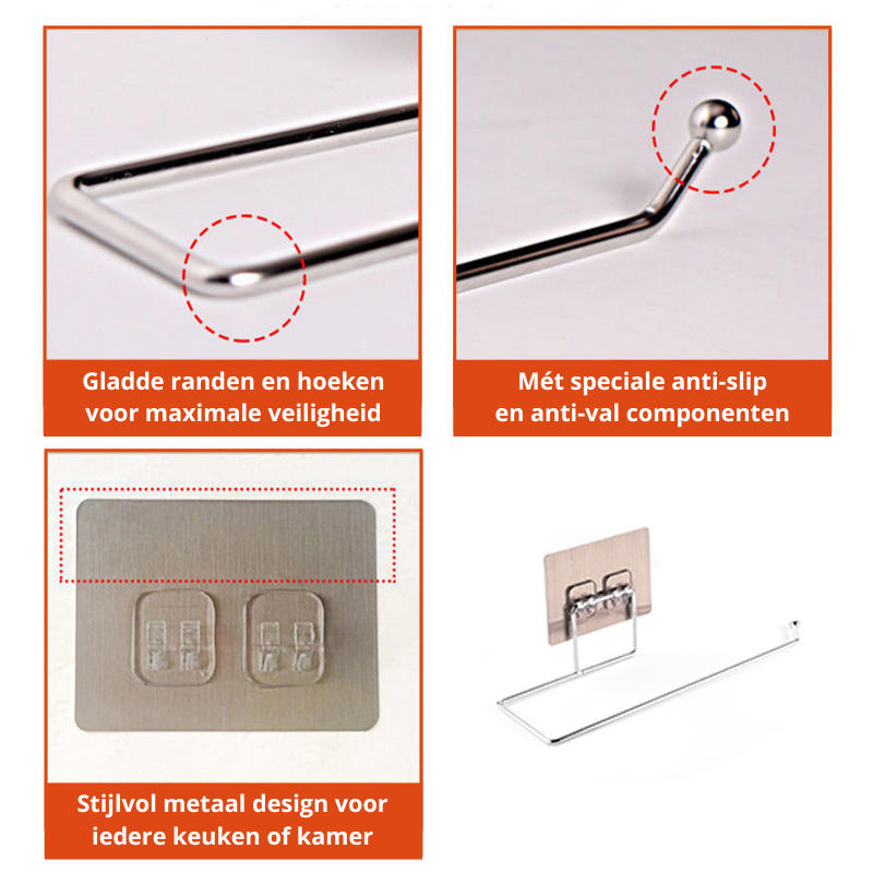 Kitchen Roll Holder (2 pcs.) | Keep your kitchen paper handy & your kitchen organized!