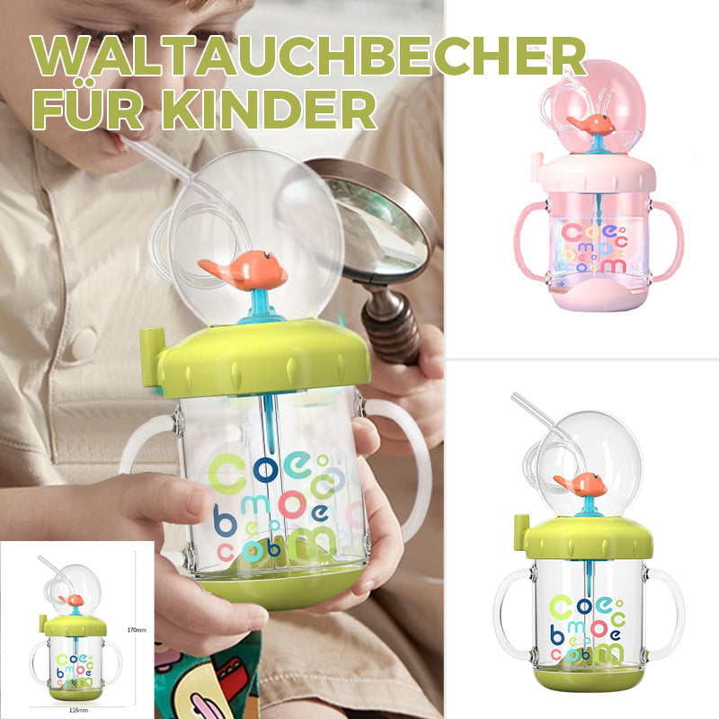 Cute and portable water cup for walt diving