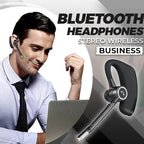Bluetooth V8S Headset with Noise Cancellation, 8-Hour Playback and 10 m Range