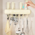 Multifunctional Wall Mounted Knife Storage Shelf