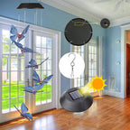 Solar-powered butterfly lights