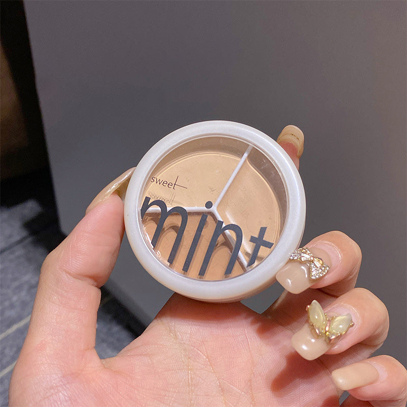 Tri-Color Concealer Palette for Acne Spots and Dark Circles