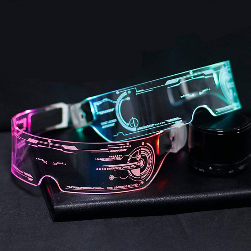 Colorful bright glasses