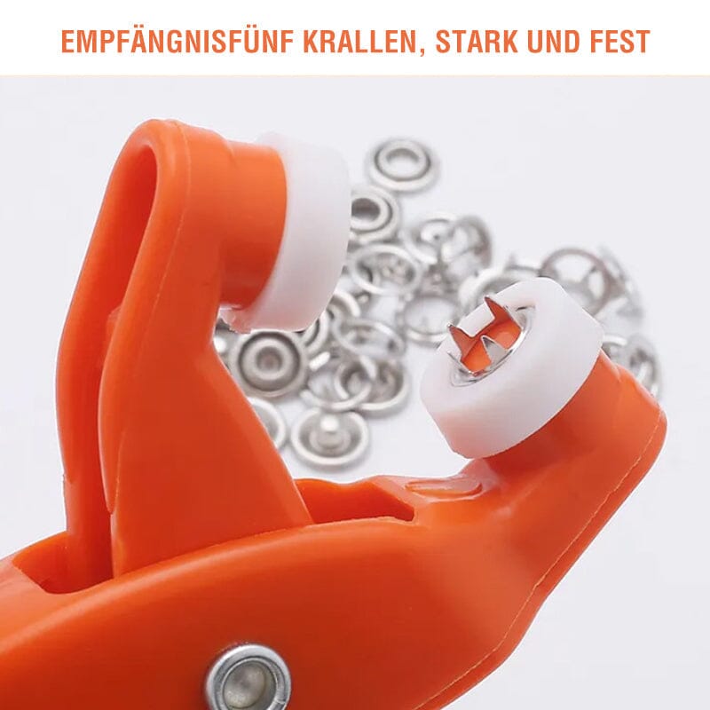Tool set with five-pole clasp