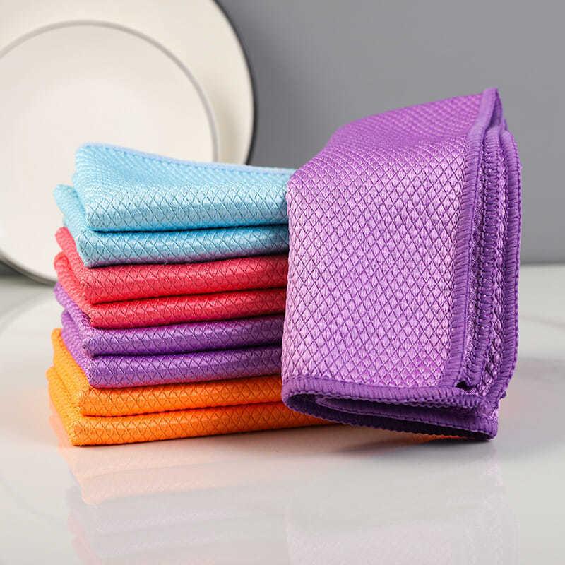 Fish Scale Microfiber Polishing Cloth