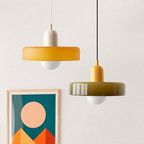 Colored Glass Pendant Lamp - BauLume