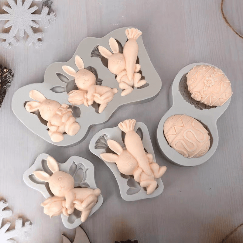 3D Easter cookie cutter baking tools
