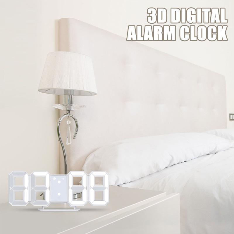 Smart 3D Digital Clock Alarm