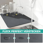 Super absorbent drying mat for the kitchen