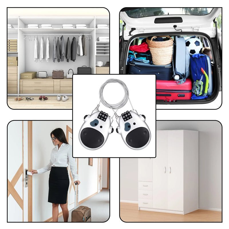 Cable lock - Secure your belongings - Practical and reliable