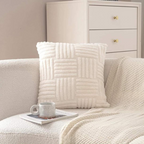 Cushion covers for decorative cushions in various styles