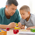 BlockiMix Wooden Puzzle Game – Colorful Educational Blocks for Toddlers and Preschoolers