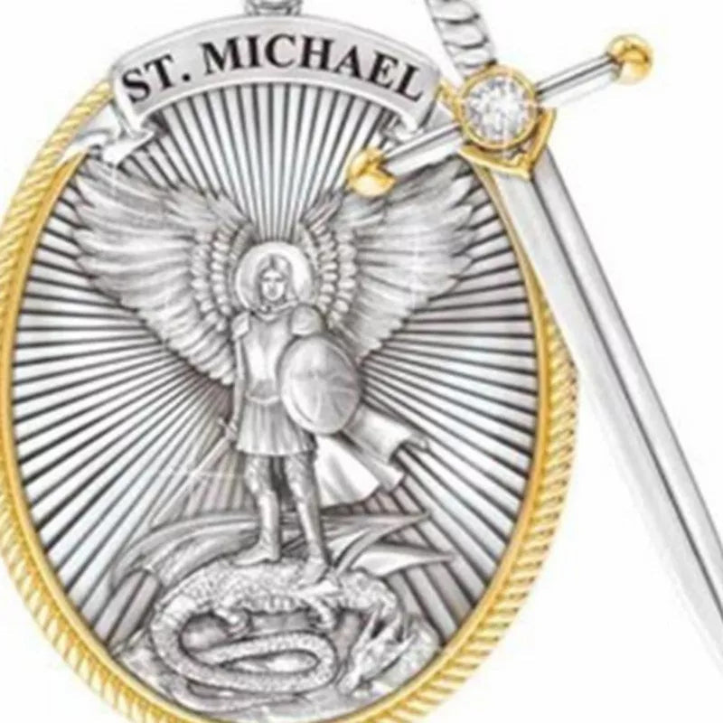 Guardian Angel Michael Pendant