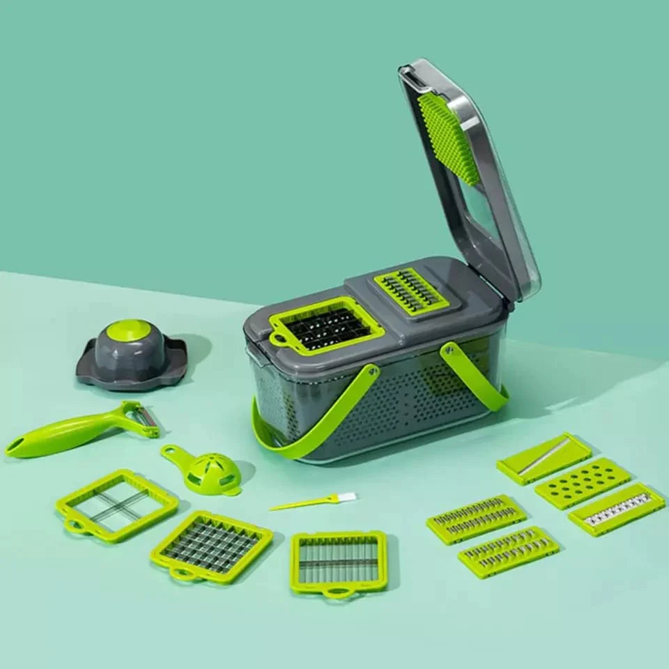 Vegetable Chopper Colander Basket Cutter