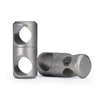 Titanium Alloy Universal Rotating Keychain (2 Pack)