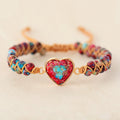 Passionate Heart-Jasper Bracelet