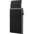 Minimalist RFID-blocking card holder wallet - Design with upto 8 cards capacity
