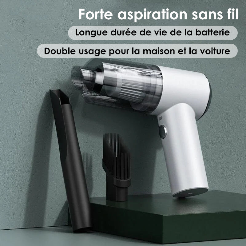 Mini cordless handheld vacuum cleaner