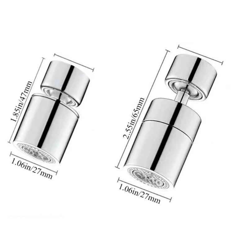 SprayMaster 360° Adjustable Faucet Attachment with Dual Spray Modes