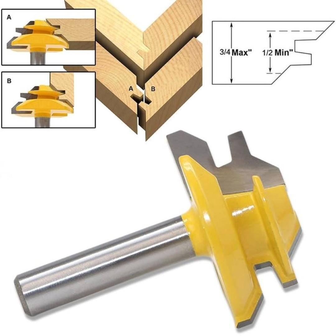 MèChe for angled cutting with lock at 45°