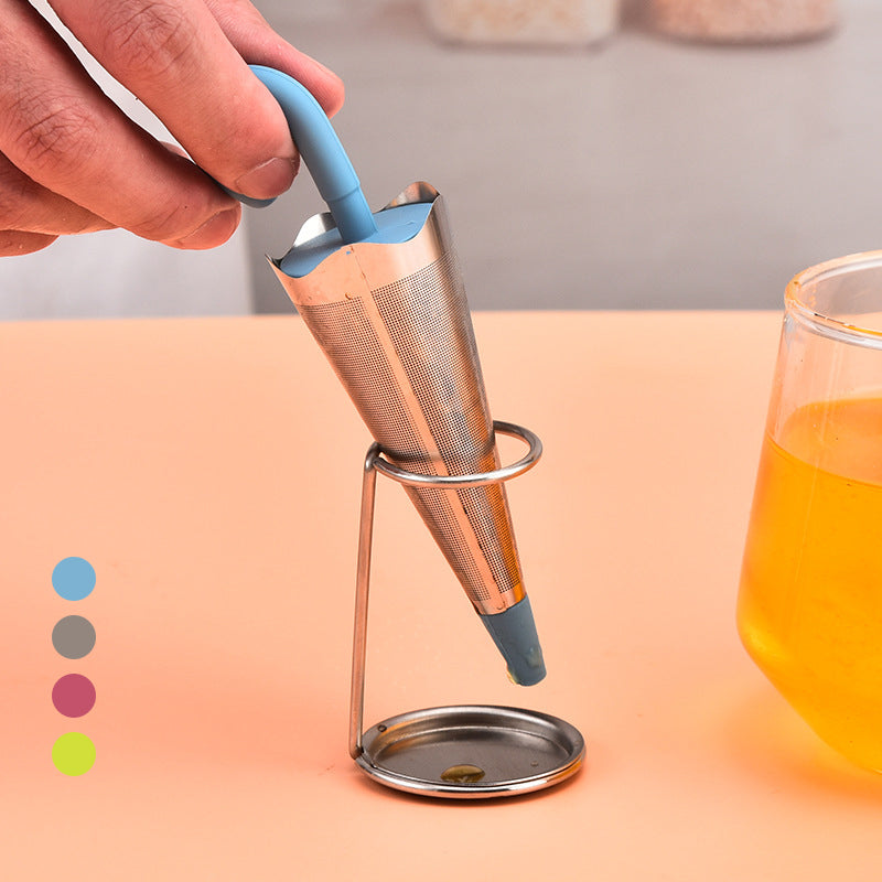 Stainless Steel Tea Strainer Umbrella