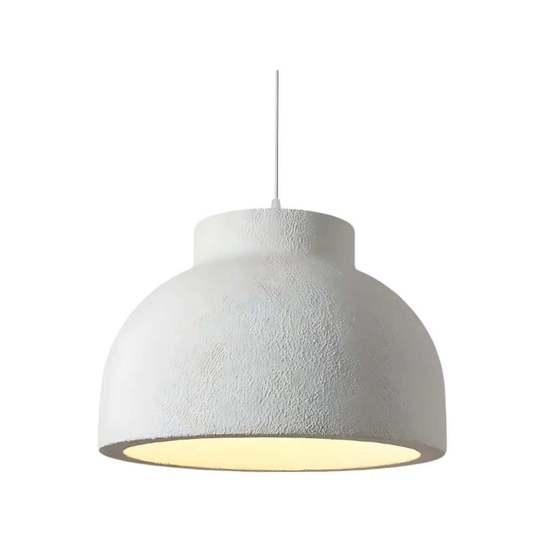 Minimalist Scandinavian Pendant Light made of Polystyrene