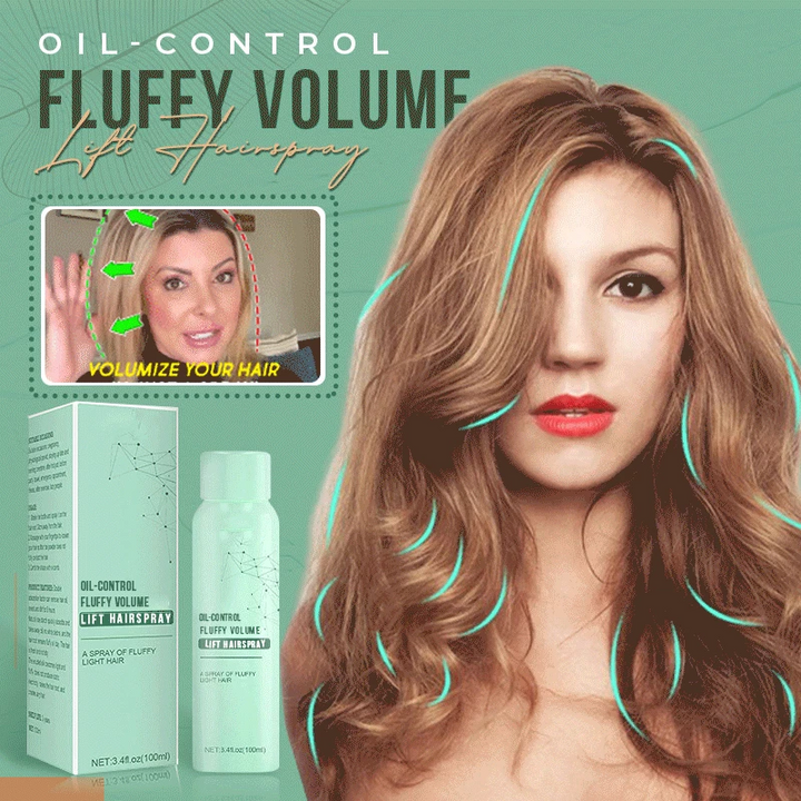 Volume hairspray for more fullness