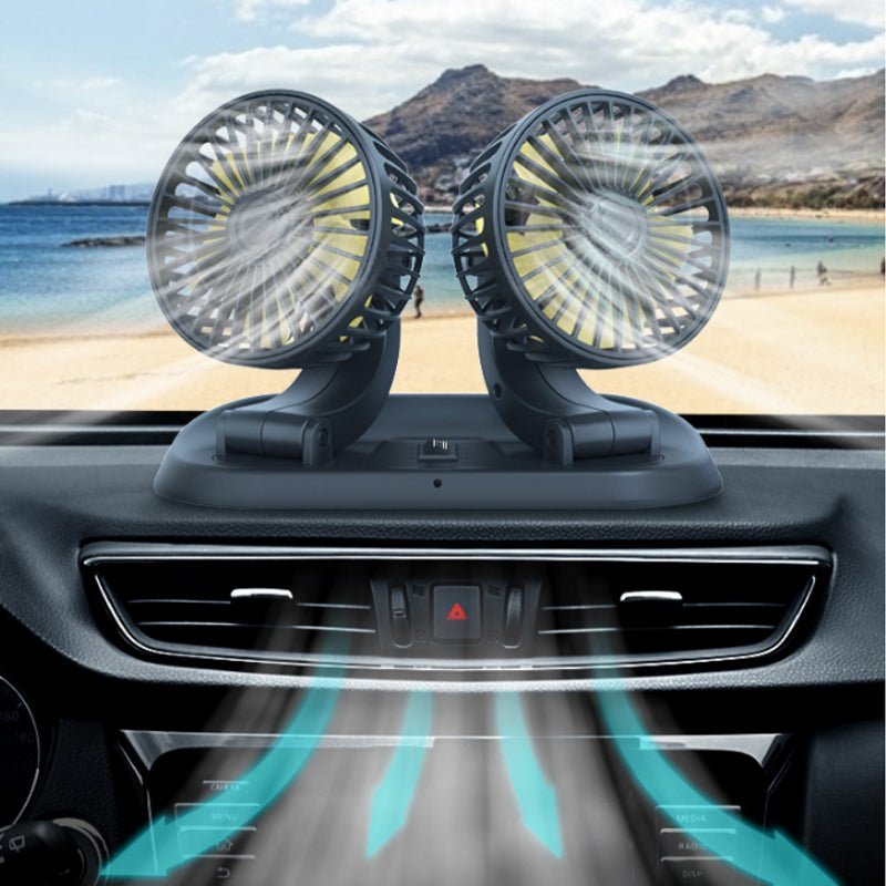 Car fan - Enjoy a cool breeze while you drive!