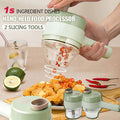 4 In 1 Handheld Electric Vegetable Cutter Set