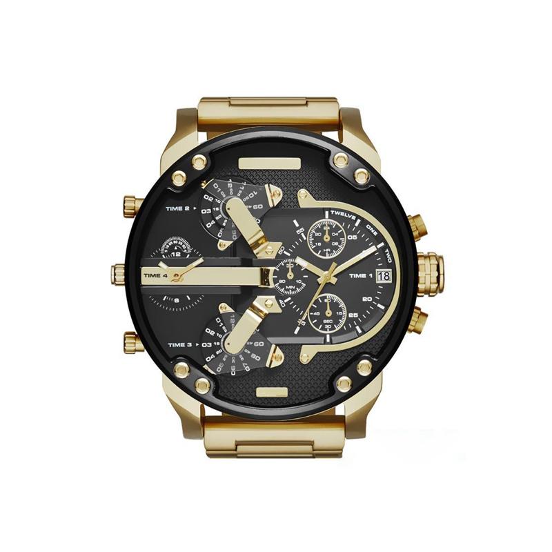 Stainless Steel Chronograph Quartz Watch