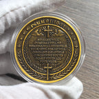 The Archangel Michael watches over us Challenge Coin