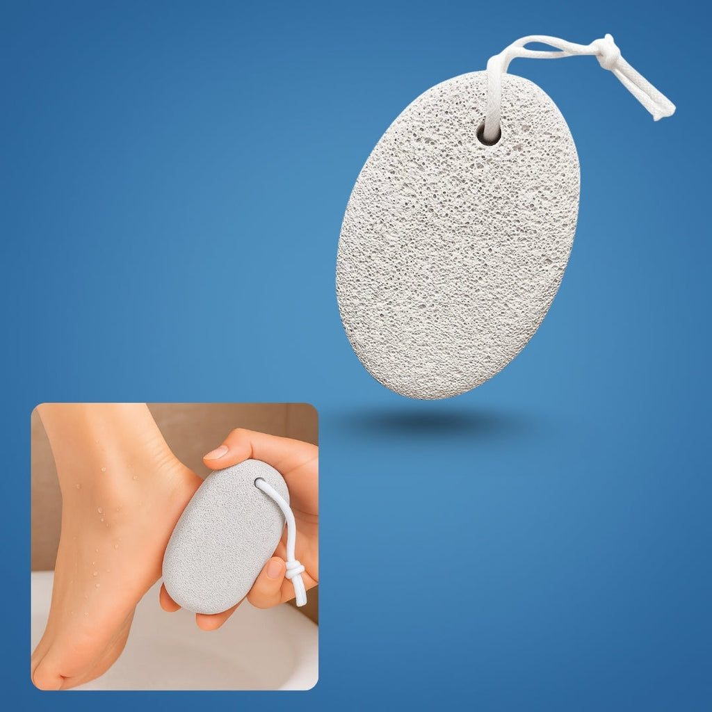 Hard Skin Relief – Natural Volcanic Rock – Smooth Cracked Heels Fast with Home Pedicure
