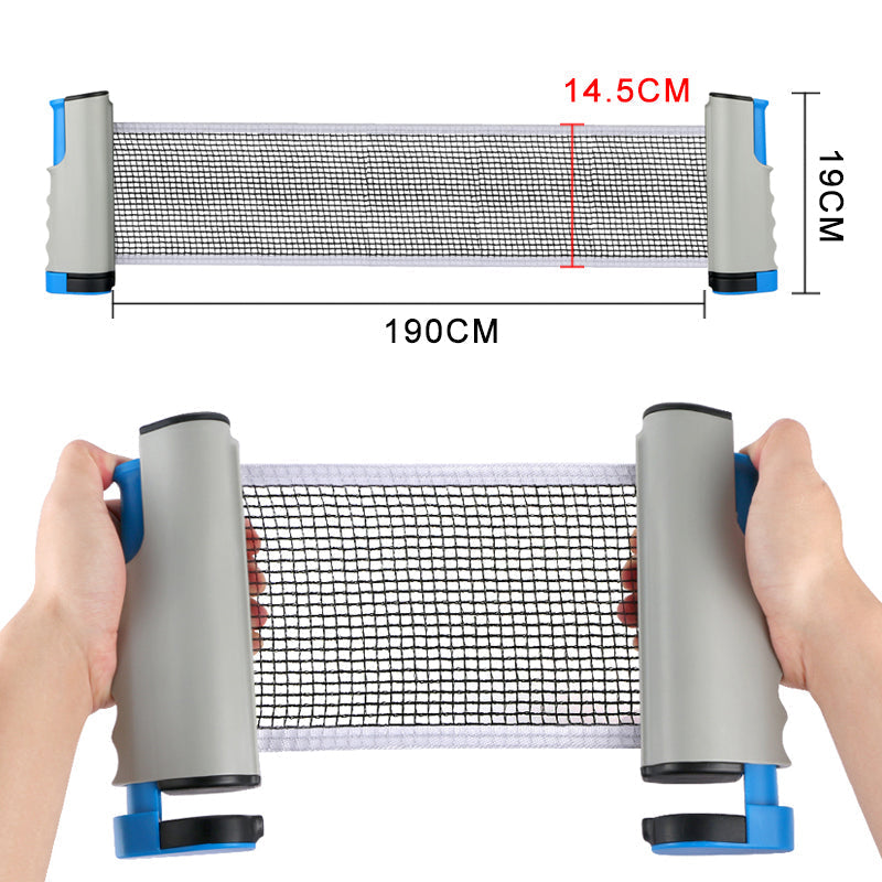 Table tennis net foldable