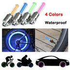 Premium LED Valve Caps for Wheels (2 pcs)