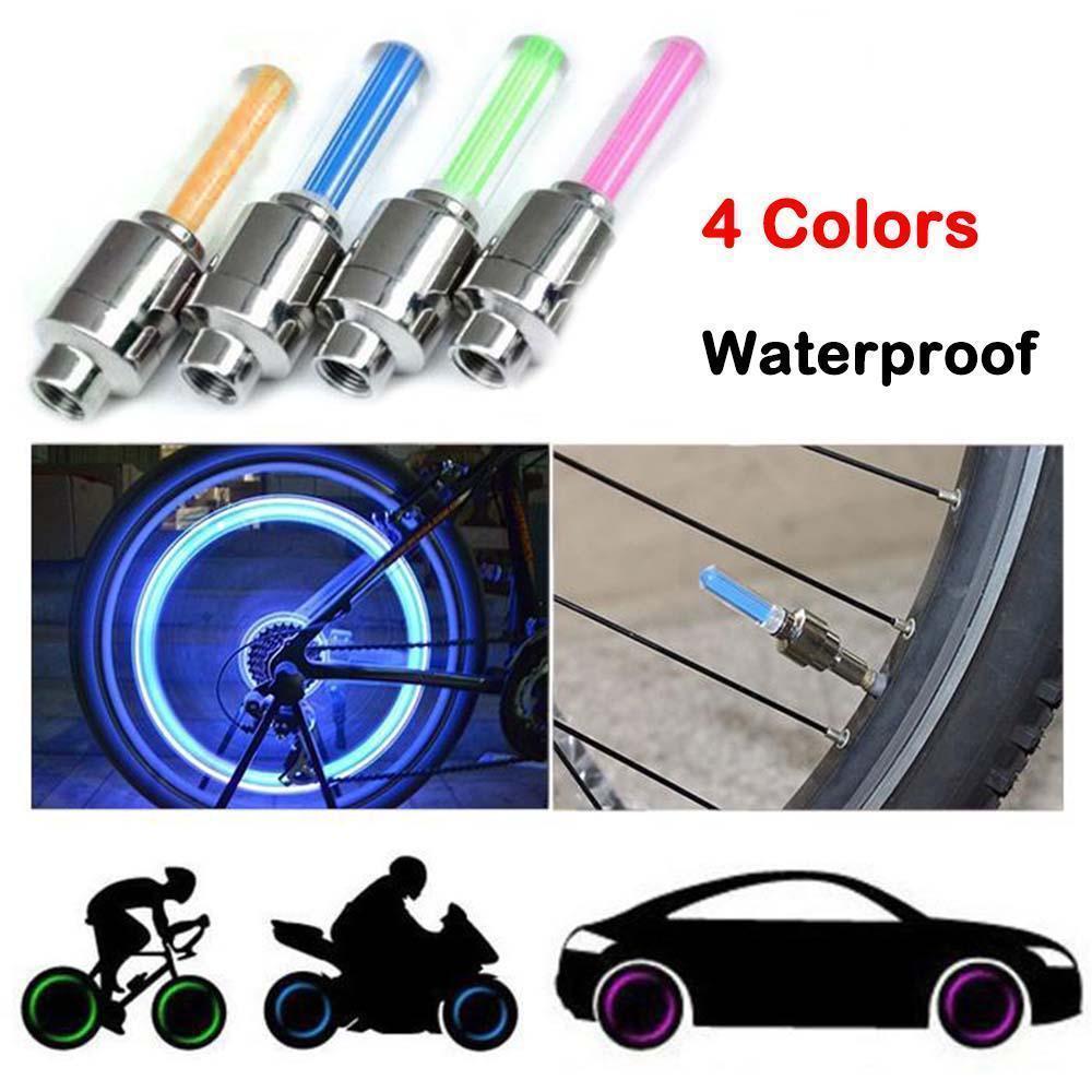 Premium LED Valve Caps for Wheels (2 pcs)
