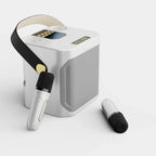 Karaoke Bluetooth Speaker | 360° Surround Sound, Dual Microphones & Portable for Parties and Outdoor Gatherings