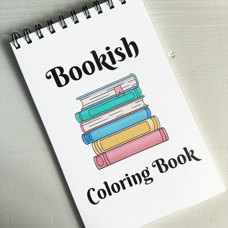 Booklover Coloring Book