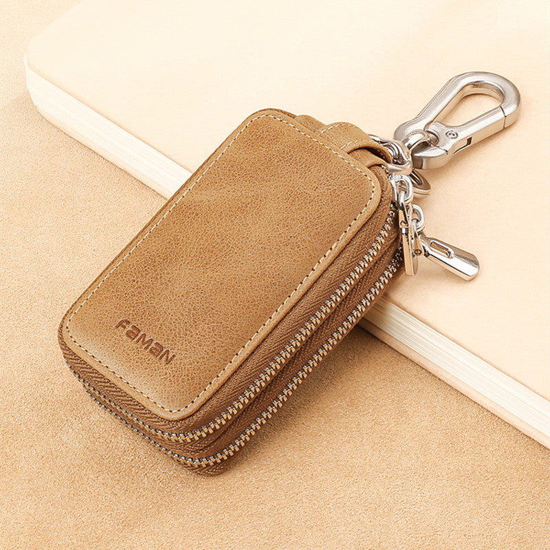 Double Layer Transparent Key Case