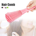 Detangling brush for curly hair